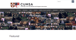 Desktop Screenshot of cumsa.org